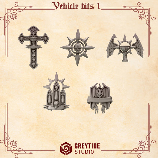 Greytide Studios -  Crimson Lords - Vehicle Bits 1