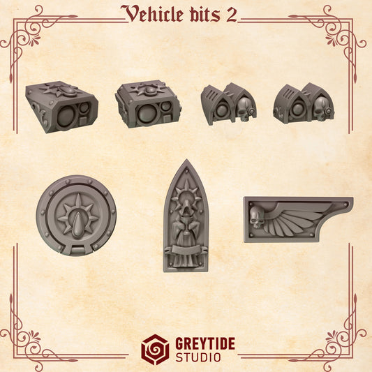 Greytide Studios -  Crimson Lords - Vehicle Bits 2