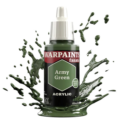 Army Painter Fanatic Warpaints - Army Green