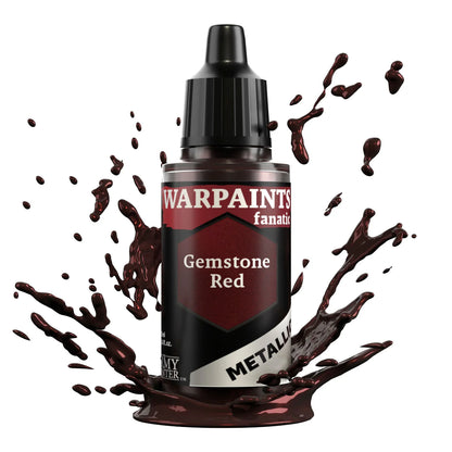 Army Painter Fanatic Warpaints Metallics - Gemstone Red