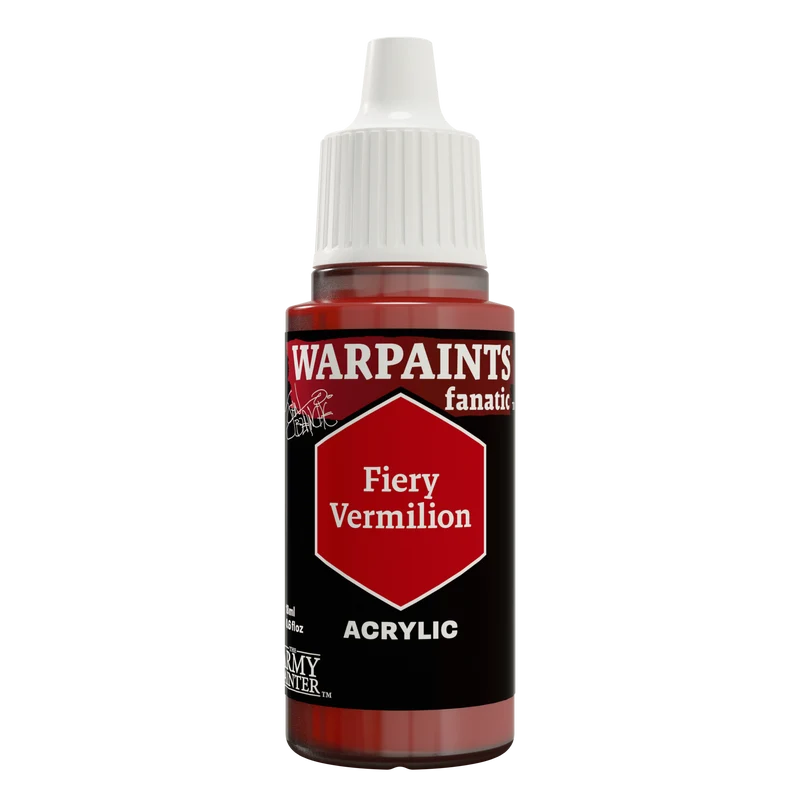 AP Fanatic Warpaints - John Blanche Masterclass - Fiery Vermilion