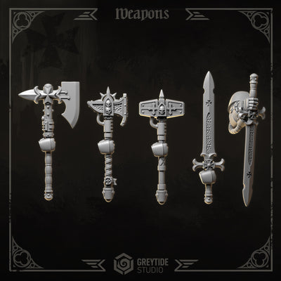 Greytide Studios - Eternal Crusaders - Weapons