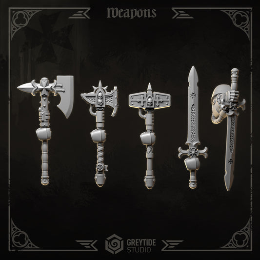 Greytide Studios - Eternal Crusaders - Weapons