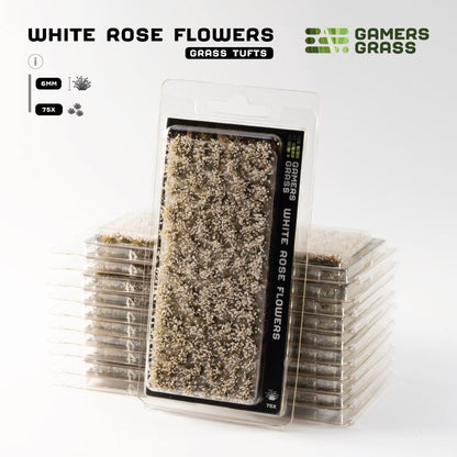 Gamer's Grass - White Rose Flowers