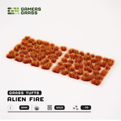 Gamer's Grass - Alien Fire 6mm Tufts Wild