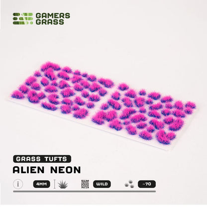 Gamer's Grass - Alien Neon 4mm Tufts Wild