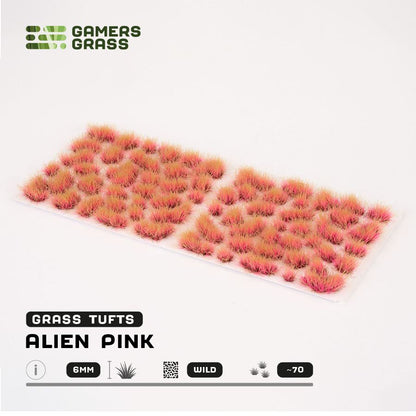 Gamer's Grass - Alien Pink 6mm Tufts Wild