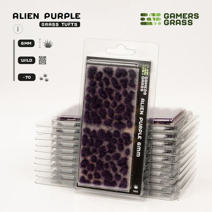 Gamer's Grass - Alien Purple 6mm Tufts Wild