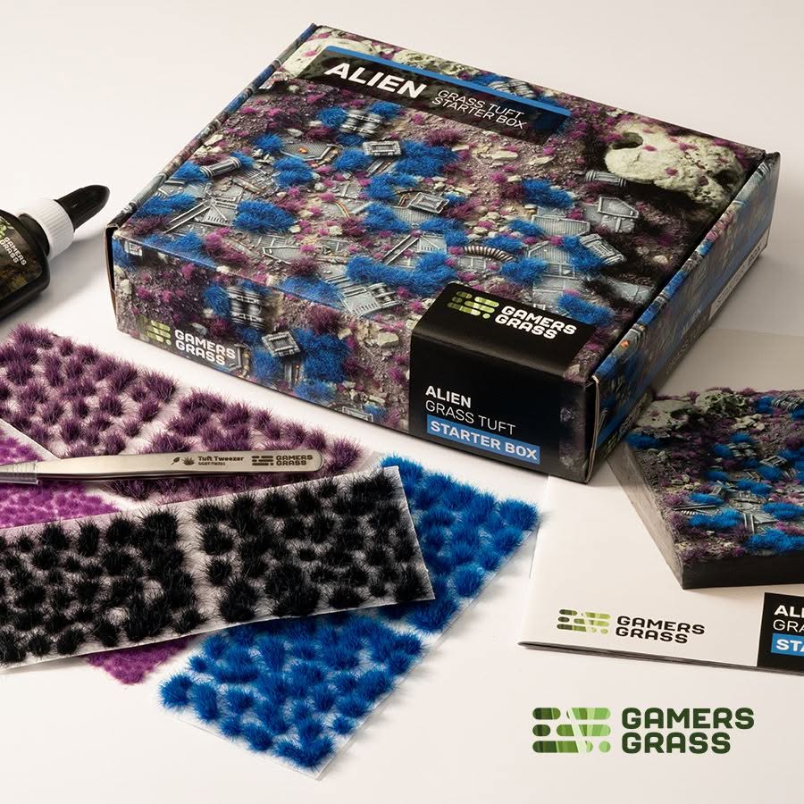 Gamer's Grass - Tuft Starter Box - Alien Grass