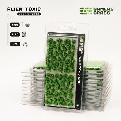 Gamer's Grass - Alien Toxic 6mm Tufts Wild