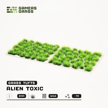 Gamer's Grass - Alien Toxic 6mm Tufts Wild