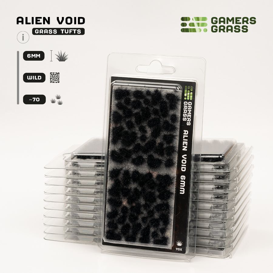 Gamer's Grass - Alien Void 6mm Tufts Wild