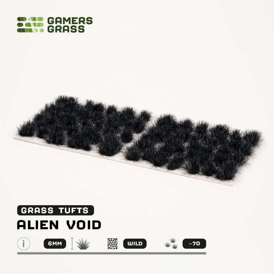 Gamer's Grass - Alien Void 6mm Tufts Wild