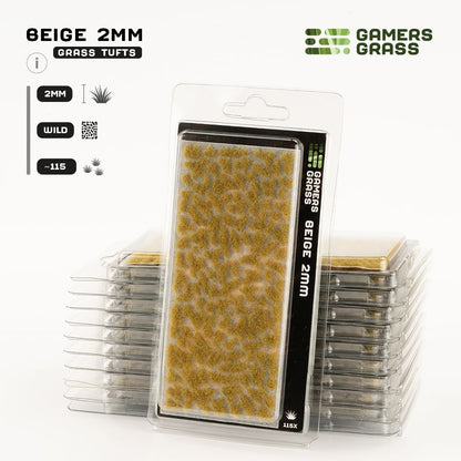 Gamer's Grass - Beige 2mm Tufts