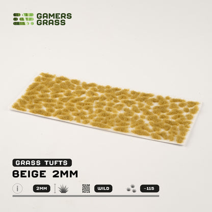 Gamer's Grass - Beige 2mm Tufts