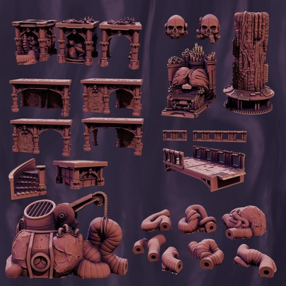 Blood Factorum Terrain Pack - September 2025