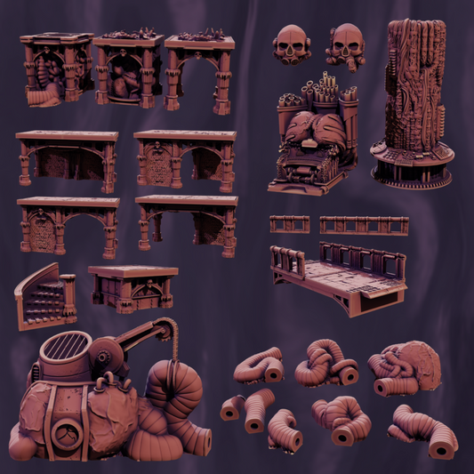 Blood Factorum Terrain Pack - September 2025