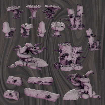 Crawling Forest Terrain Pack - March 2026