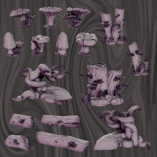Crawling Forest Terrain Pack - March 2026