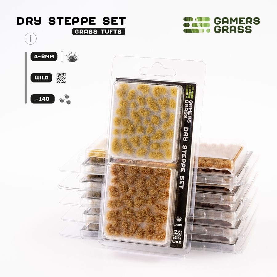 Gamer's Grass - Dry Steppe Set