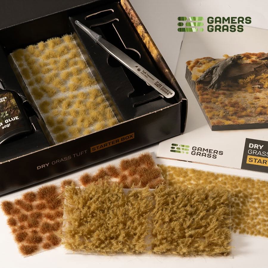 Gamer's Grass - Tuft Starter Box - Dry Grass