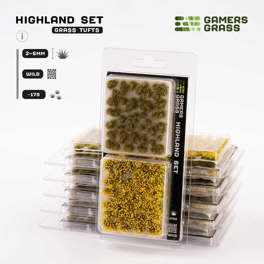 Gamer's Grass - Highland Tuft Set
