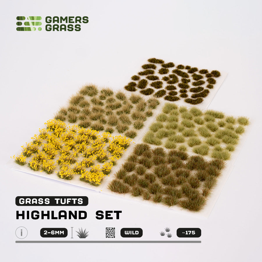 Gamer's Grass - Highland Tuft Set