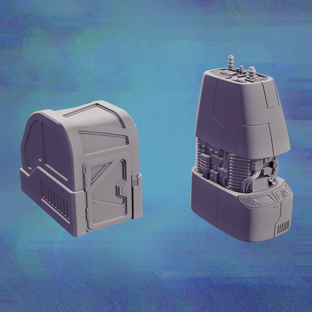 Cyber City Terrain Pack - April 2026