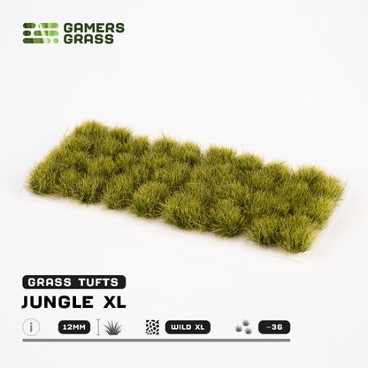 Gamer's Grass - Jungle XL 12mm Tufts - Wild