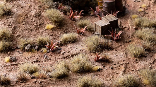 Gamer's Grass - Light Brown 6mm Tufts Wild