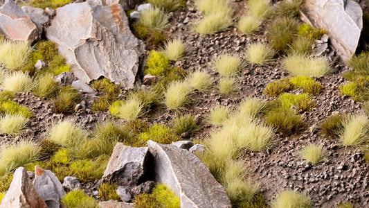 Gamer's Grass - Light Green 6mm Tufts Wild