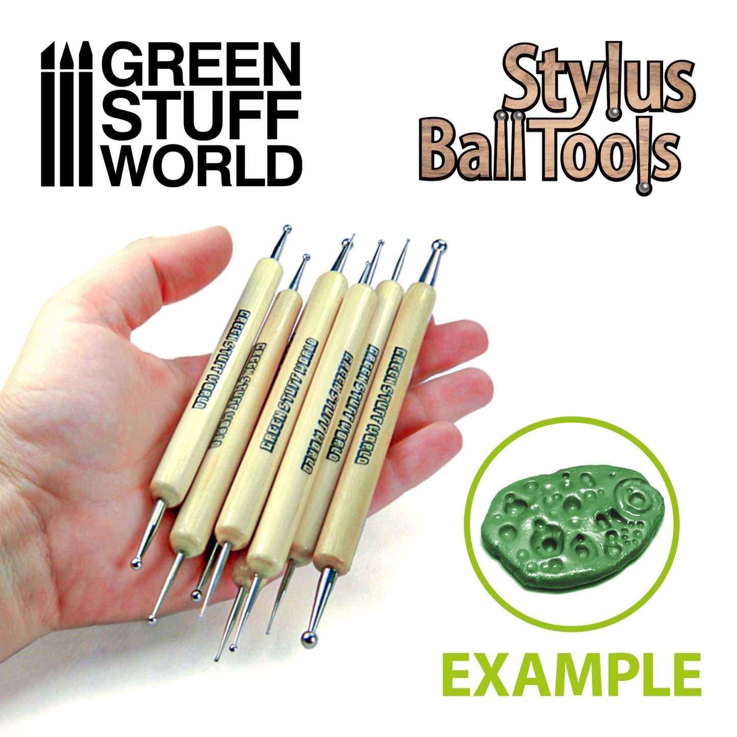 8x Sculpting STYLUS tool set