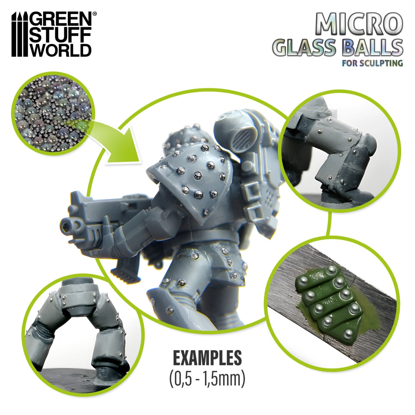 Mixed Micro Glass Balls(.5-1.5mm)