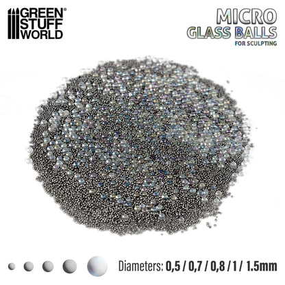 Mixed Micro Glass Balls(.5-1.5mm)