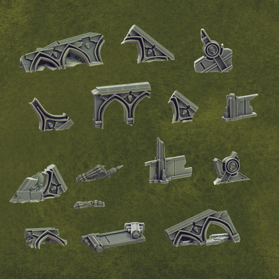 Invaded City Basing Bits Pack - February 2026