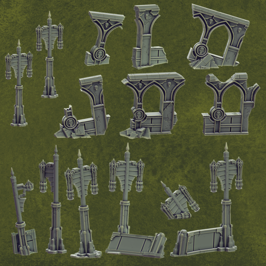 Invaded City Basing Bits Pack - February 2026