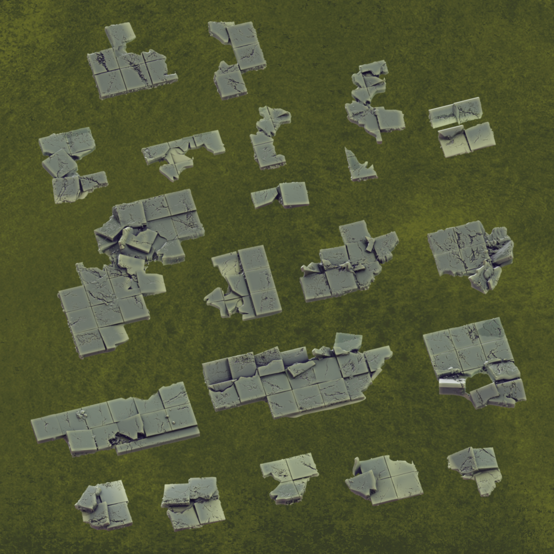Invaded City Basing Bits Pack - February 2026