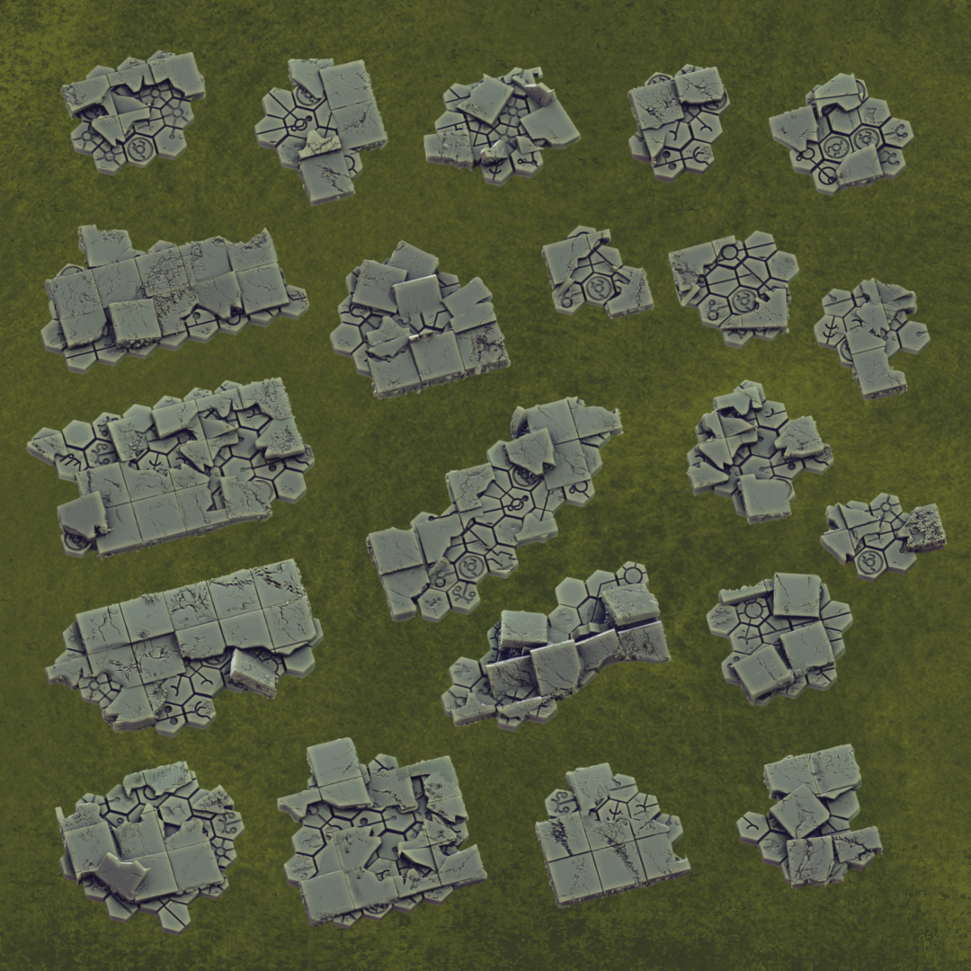 Invaded City Basing Bits Pack - February 2026
