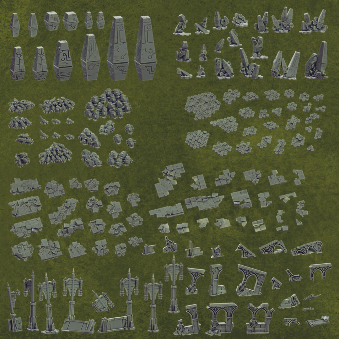 Invaded City Basing Bits Pack - February 2026