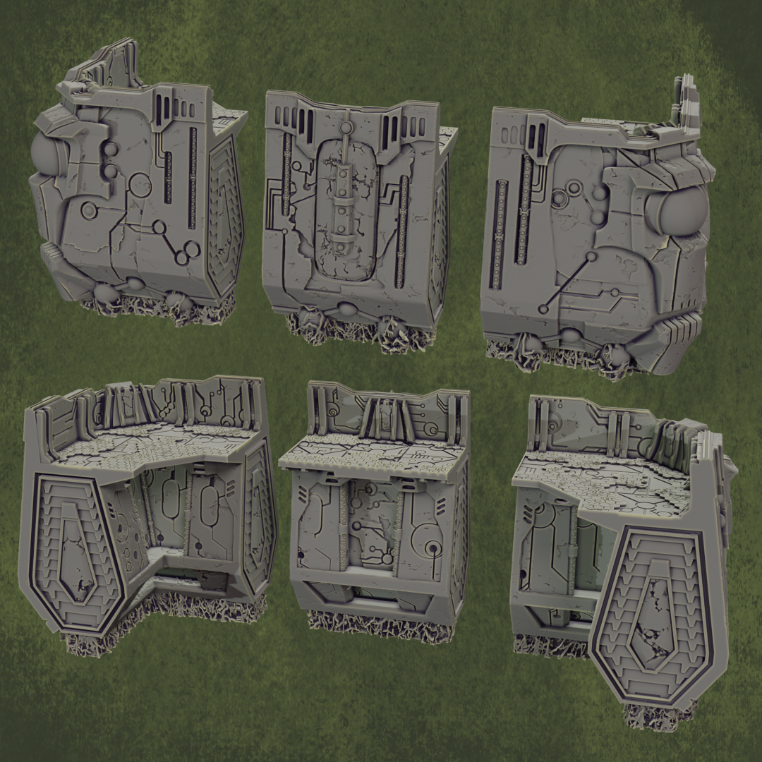 Tomb Library Terrain Pack - January 2026