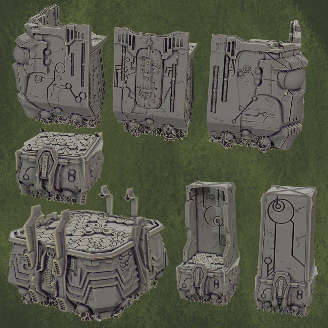 Tomb Library Terrain Pack - January 2026