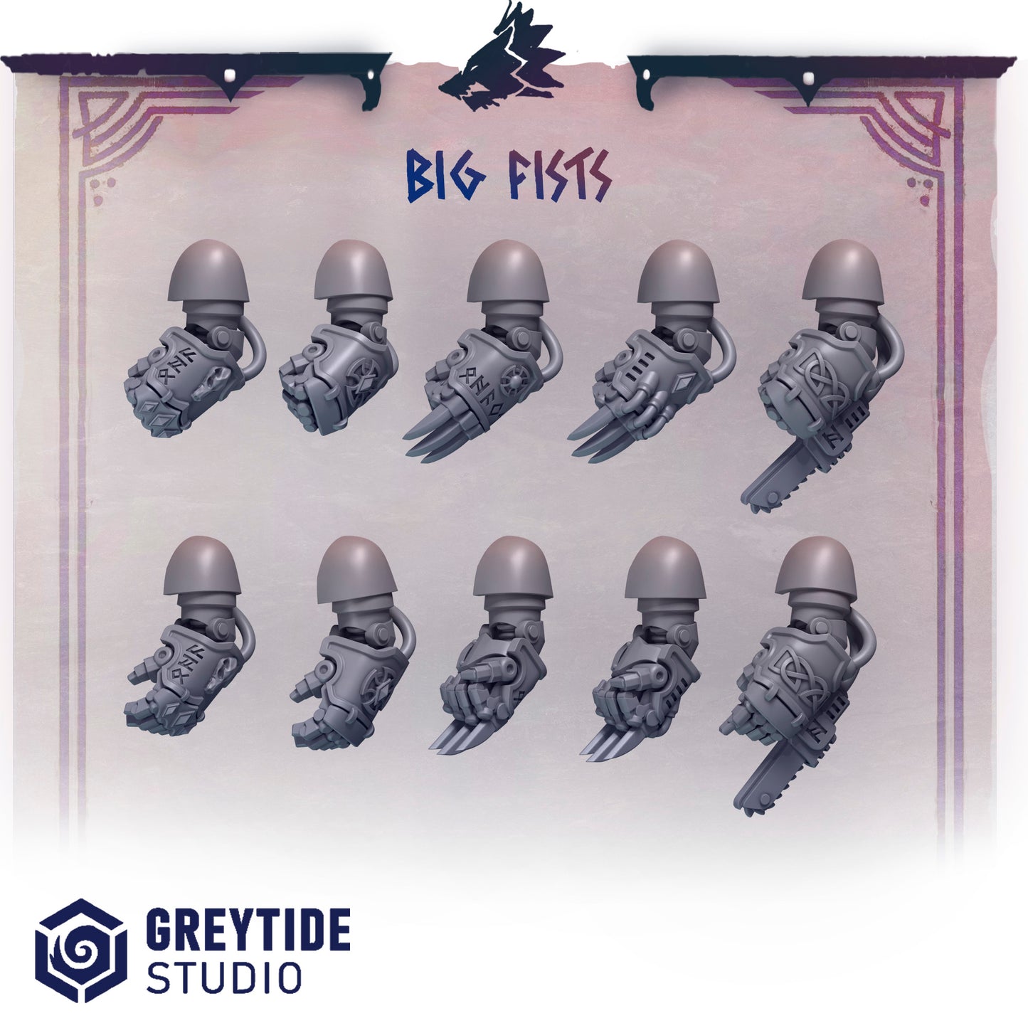 Greytide Studios -  Primal Hounds - Big Fists