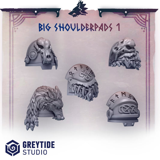 Greytide Studios -  Primal Hounds - Big Shoulderpads 1