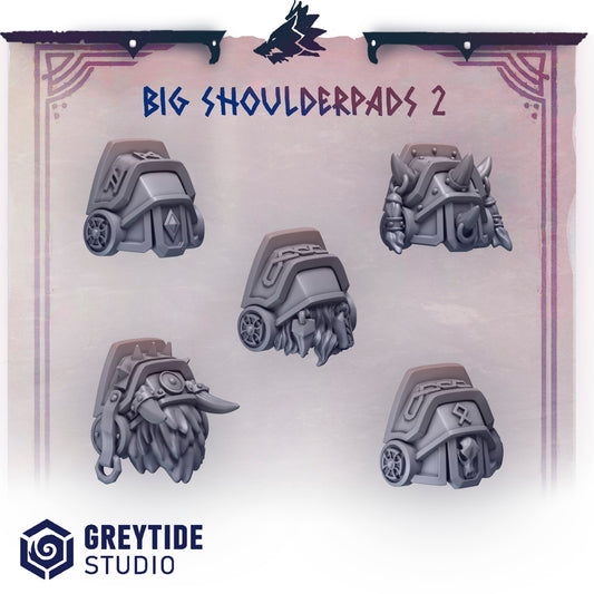 Greytide Studios -  Primal Hounds - Big Shoulderpads 2