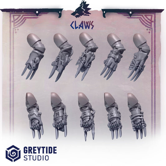 Greytide Studios -  Primal Hounds - Claws