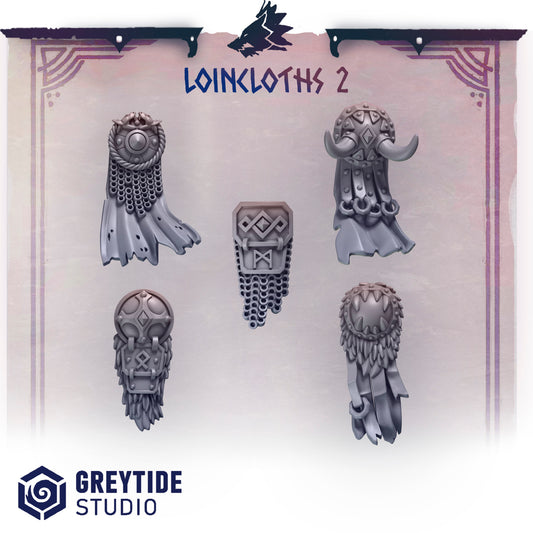 Greytide Studios -  Primal Hounds - Loincloths 2