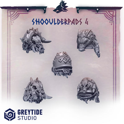 Greytide Studios -  Primal Hounds - Shoulderpads 4
