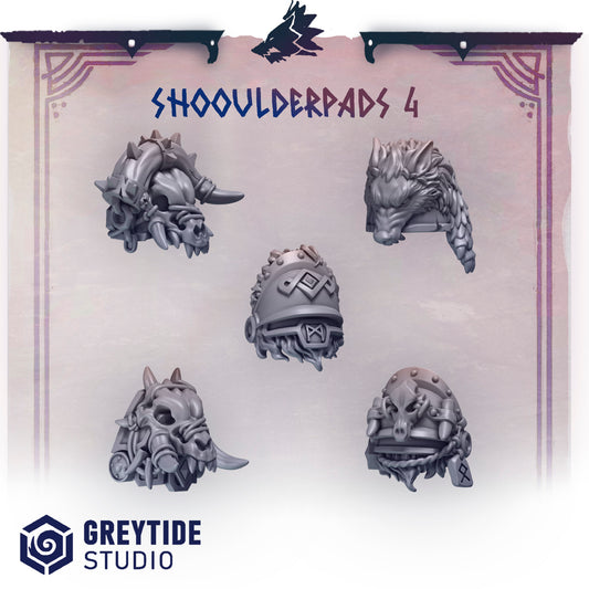 Greytide Studios -  Primal Hounds - Shoulderpads 4