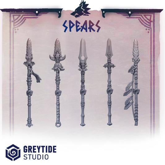Greytide Studios -  Primal Hounds - Spears