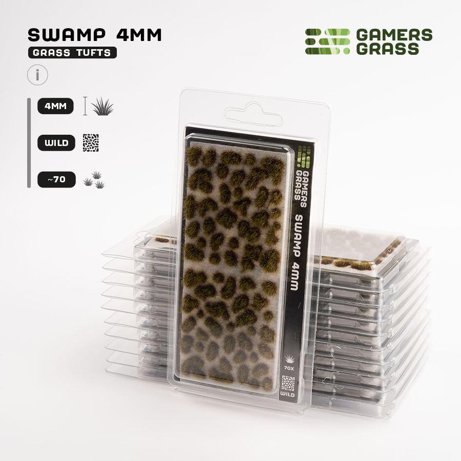 Gamer's Grass - Swamp 4mm Tufts Wild